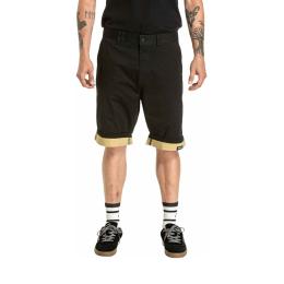 Pánské kraťasy Meatfly Barry 2.0 2025 Black/Latte