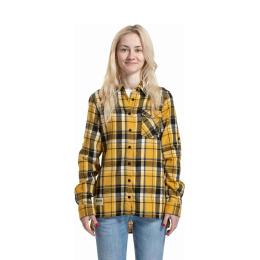 Dámská košile Meatfly Courtney 2025 Yellow