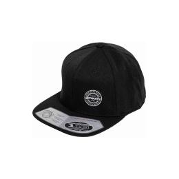 Kšiltovka Meatfly Gruman Premium Snapback 2025 White Round/Black