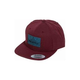 Kšiltovka Meatfly Hornet Snapback 2025 Live Ride MF /Maroon