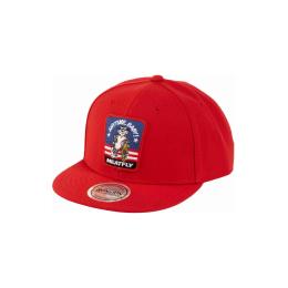 Kšiltovka Meatfly Alfy Snapback 2025 Red Tomcat