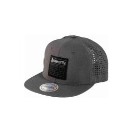 Kšiltovka Meatfly Nylan Perfor Snapback 2025 Grey Square