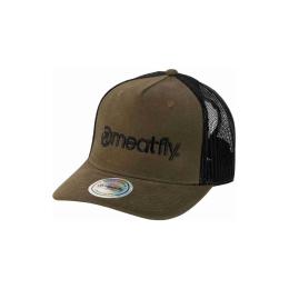 Kšiltovka Meatfly Shaun Trucker 2025 Army / Camo Logo