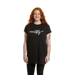 Dámské šaty Meatfly Senna Dress 202 5 Logo Black