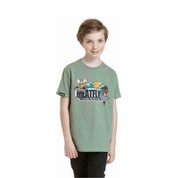 Dětské tričko Meatfly Skejters Olive