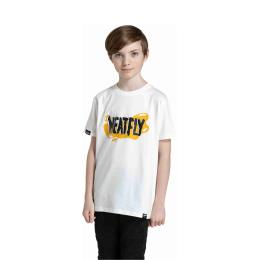 Dětské tričko Meatfly Fleck 2025 White