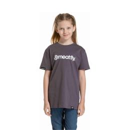Dětské tričko Meatfly Bart 2025 Mystic Grey