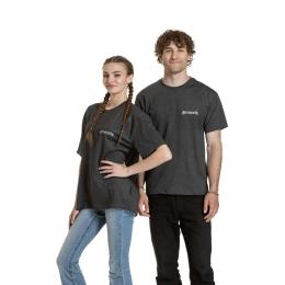 Unisex Tričko Meatfly Minimal 2025 Charcoal Heather
