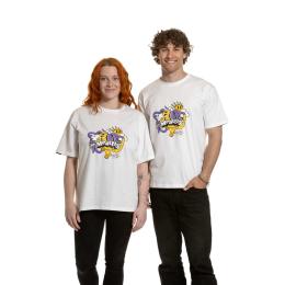 Unisex Tričko Meatfly Carter 30 2025 Groove White