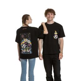 Unisex Tričko Meatfly Dwarf 2025 Black Dwarf