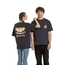 Unisex Tričko Meatfly Cachuma 2025 Grey Mountains