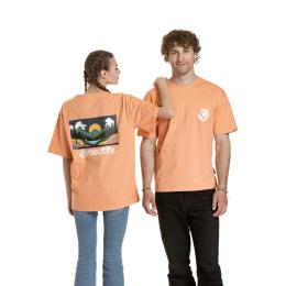 Unisex Tričko Meatfly Cachuma 2025 Coral  Mountains