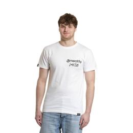 Pánské Tričko Meatfly Keke Dance 2025 White