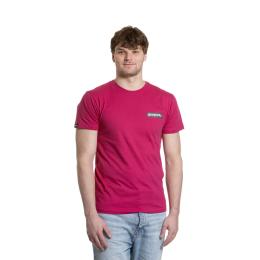 Pánské Tričko Meatfly Cosmic 2025 Dark Violet