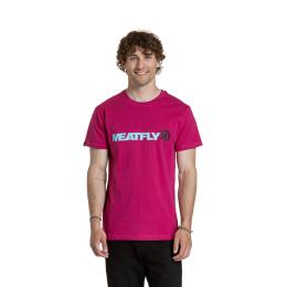 Pánské Tričko Meatfly Logex 2025 Dark Violet