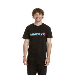 Pánské Tričko Meatfly Logex 2025 Black