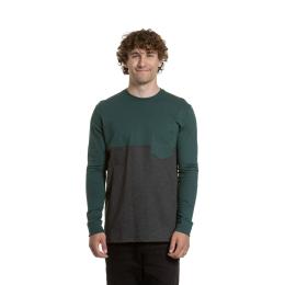 Pánské Tričko Meatfly Harvey 202 5 Botanical/Charcoal Heather