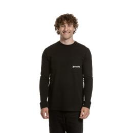 Pánské Tričko Meatfly Harvey 2025 Black