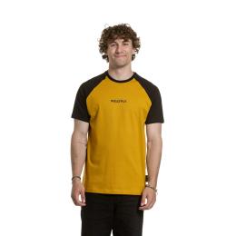 Tričko Meatfly Ozzy 2025 Mustard/Black