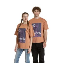 Unisex Tričko Meatfly Junglist 202 5 Pink Leaf