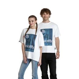 Unisex Tričko Meatfly Junglist 202 5 Blue Leaf