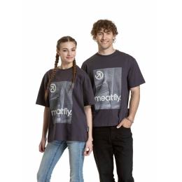 Unisex Tričko Meatfly Junglist 202 5 Green Yellow Leaf