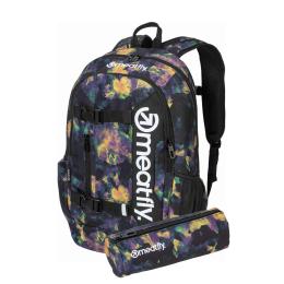 Batoh Meatfly Basejumper 25/26 Dark Aquarel