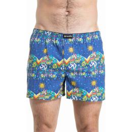 Pánské trenýrky Meatfly Agostino Boxershorts 25/26 Garden