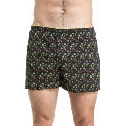 Pánské trenýrky Meatfly Agostino Boxershorts 25/26 Leafs