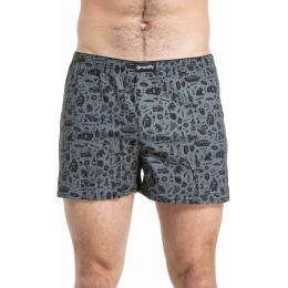 Pánské trenýrky Meatfly Agostino Boxershorts 25/26 Riot Act Seamless