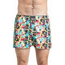 Pánské trenýrky Meatfly Agostino Boxershorts 25/26 Space/Easy