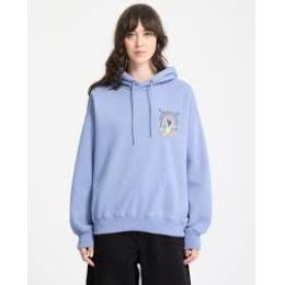 Dámská mikina VOLCOM Moove On Po Hoodie 25/26 Carolina Blue