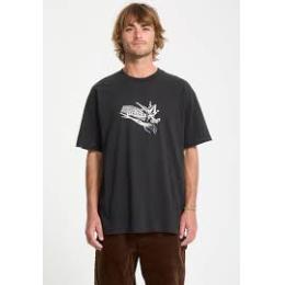 Pánské triko Volcom Kut N Rip 25/26 BLK
