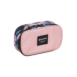 Pouzdro Meatfly XL Pencil Case 25/26 Pink Flowers