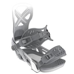 Vázání na snowboard Bent Metal Anvil 2 5/26 White/Grey