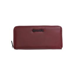 Kožená peněženka Meatfly Leila Premium 26/27 Dark Red