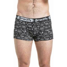 Pánské Boxerky Meatfly Balboa 2 Pack 25/26 Million Dollar Skull