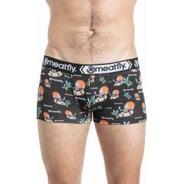 Pánské Boxerky Meatfly Balboa 2 Pack 25/26 Sk8 Skeleton/Fly