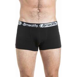 Pánské Boxerky Meatfly Balboa 2 Pack 25/26 Black/Black