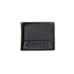 Peněženka Meatfly Eddie Premium Leather Wallet 25/26 Black