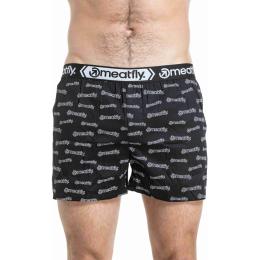 pánské trenýrky MEATFLY GIGI Boxershorts 25/26 Black /White