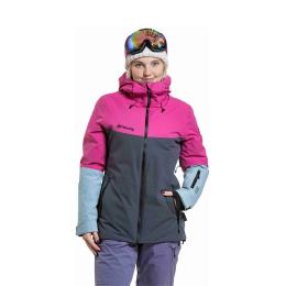 Dámská zimní bunda na lyže/snowboard Meatfly Kirsten jacket 2 5/26 Grey Dark/Pink