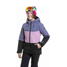 Dětská bunda na lyže/snowboard Meatfly Deliah Girls Jaacket 2 5/2 6 Black/Purple Light