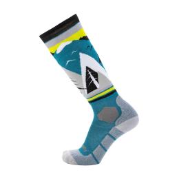 SNB a SKI ponožky Meatfly Leeway SNB Socks 2 5/26 HB Blue Mountains