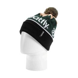 Zimní čepice Meatfly Robb Beanie 25/26 Black/Safari