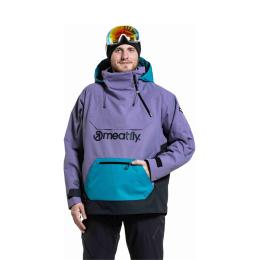 Zimní bunda na lyže/snowboard Meatfly Maddie 2 5/2 6 Purple Light/HB Blue