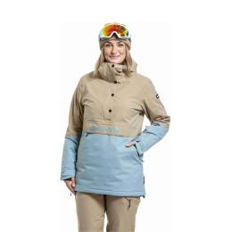 Dámská zimní bunda na lyže/snowboard Meatfly Aiko 2 5/26 Cloud/Safari