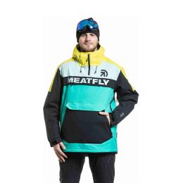 Zimní bunda na lyže/snowboard Meatfly Zenith 25/26 Columbia/Lime