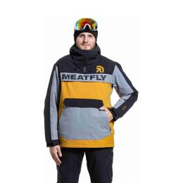 Zimní bunda na lyže/snowboard Meatfly Zenith 25/26 Chai Tea/Black