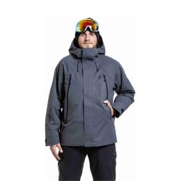 Zimní bunda na lyže/snowboard Meatfly Acha 25/26 Grey Dark